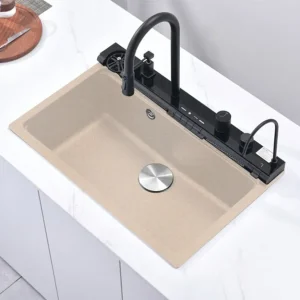 Reduceri Chiuveta multifunctionala cu robinet , nisipiu